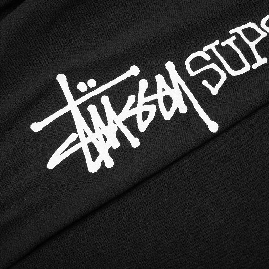 Superior Quality Pig. Dyed Ls - Black