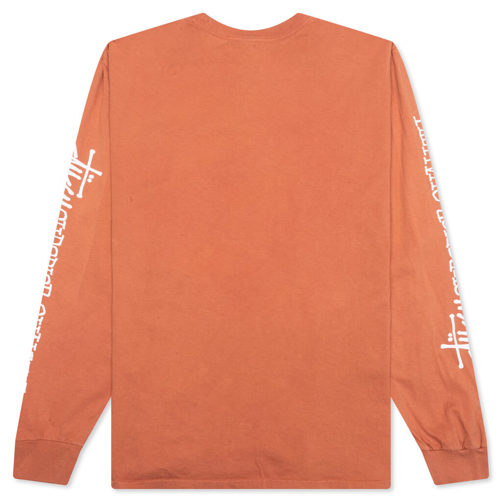 Superior Quality Pig. Dyed Ls - Rust