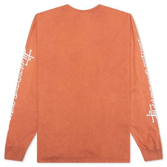 Superior Quality Pig. Dyed Ls - Rust