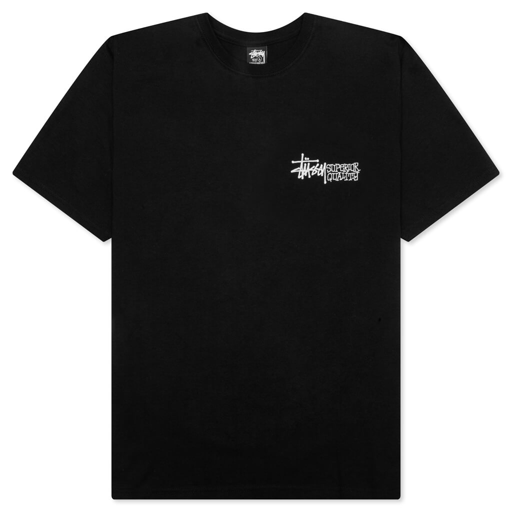 Superior Quality Pigment Dyed Tee - Black