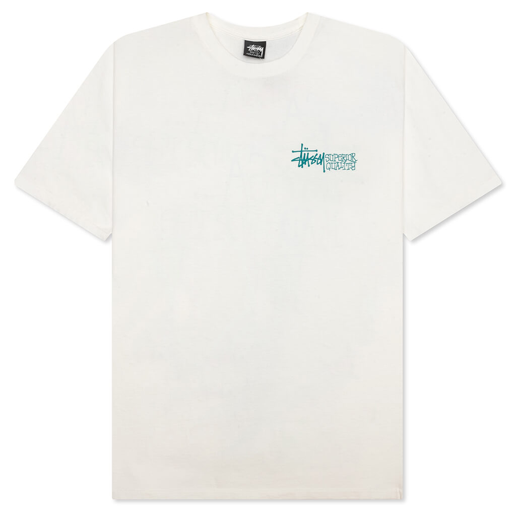 Superior Quality Pigment Dyed Tee - Natural