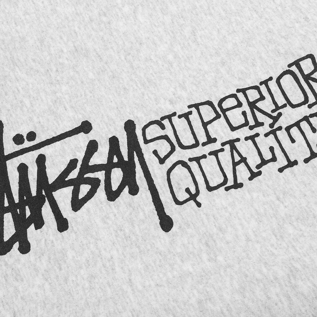Superior Quality Zip Hoodie - Ash Heather