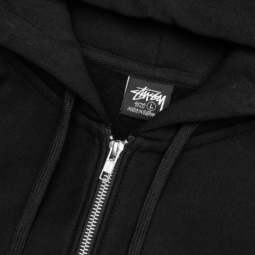 Superior Quality Zip Hoodie - Black