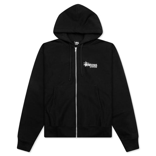 Superior Quality Zip Hoodie - Black