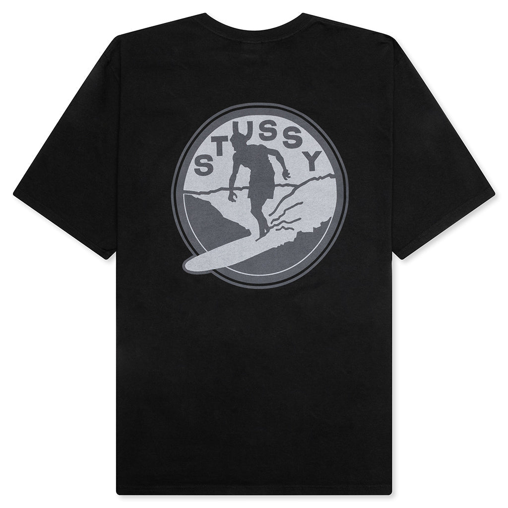 Surf Club Pigment Dyed Tee - Black