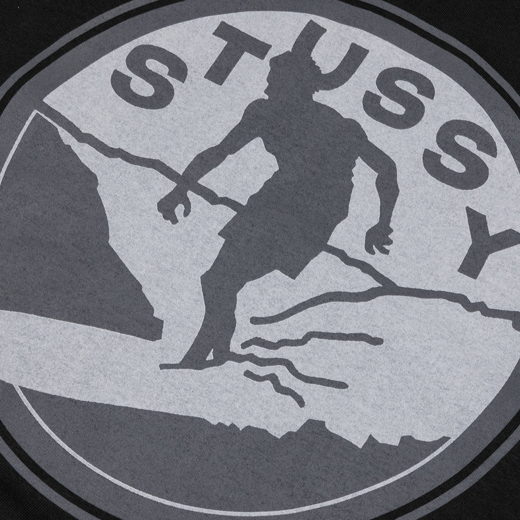 Surf Club Pigment Dyed Tee - Black