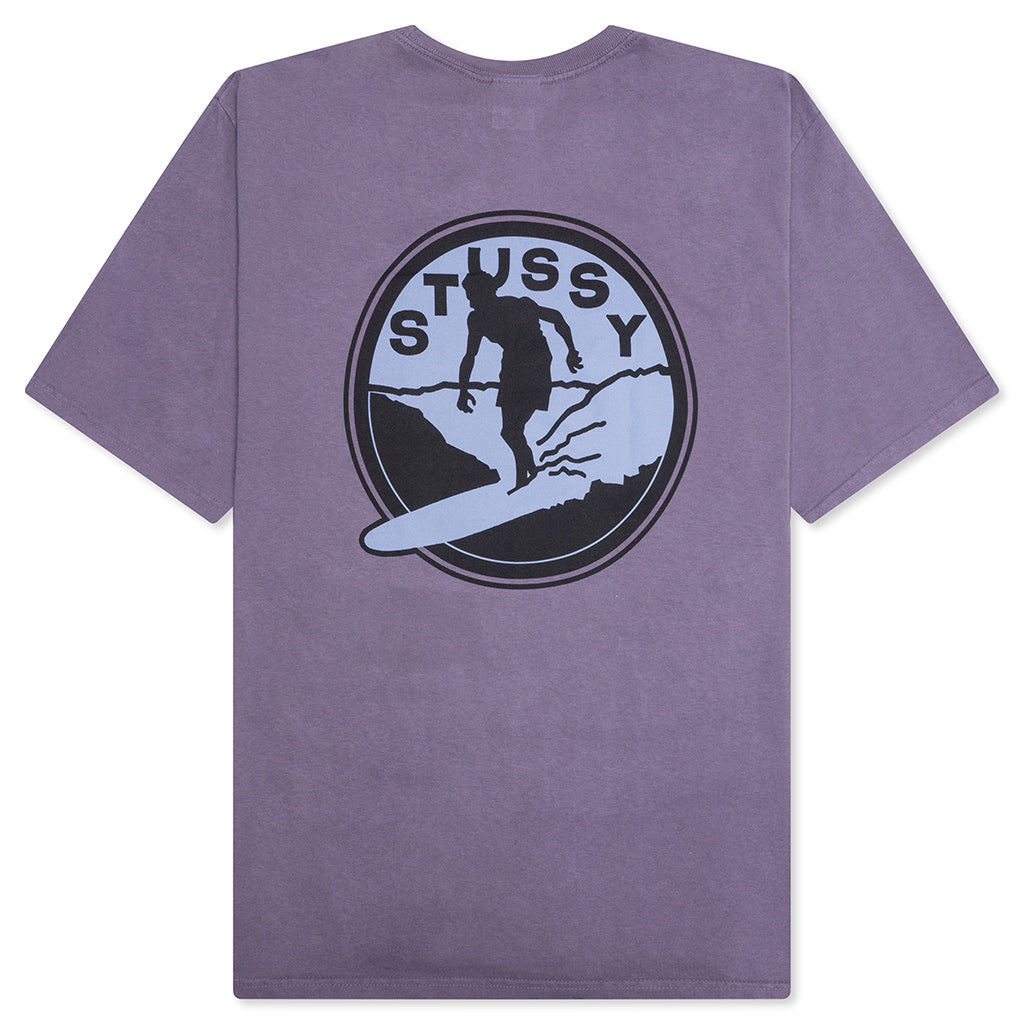 Surf Club Pigment Dyed Tee - Grape