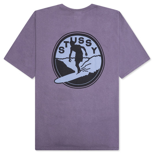 Surf Club Pigment Dyed Tee - Grape