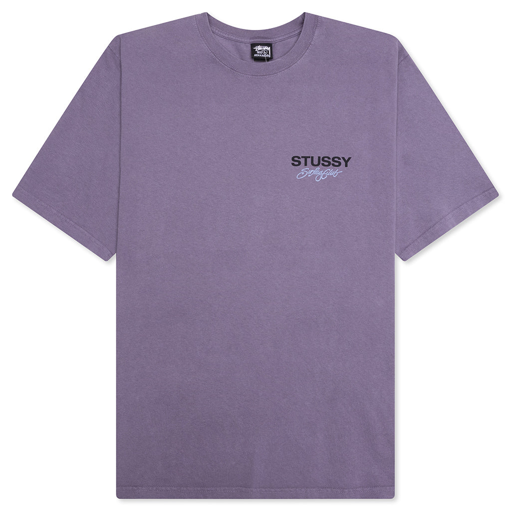 Surf Club Pigment Dyed Tee - Grape