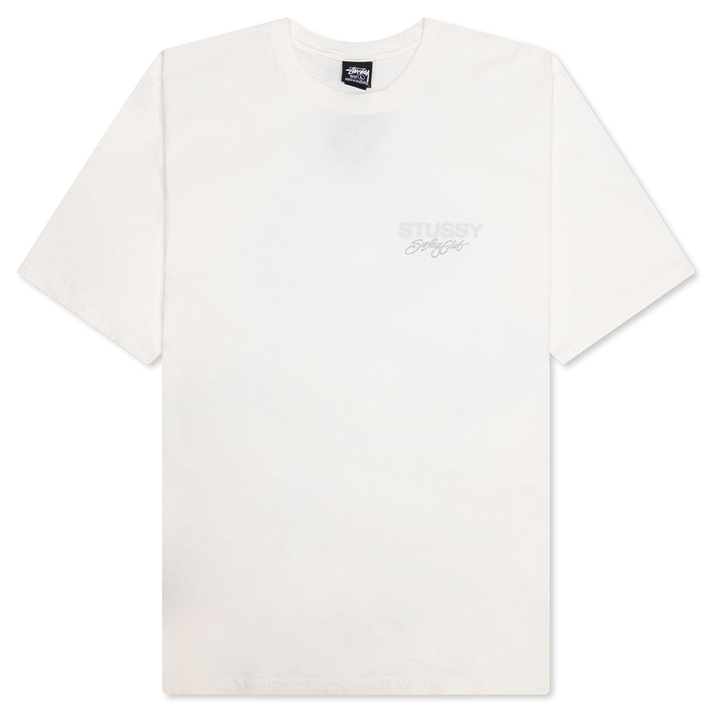 Surf Club Pigment Dyed Tee - Natural