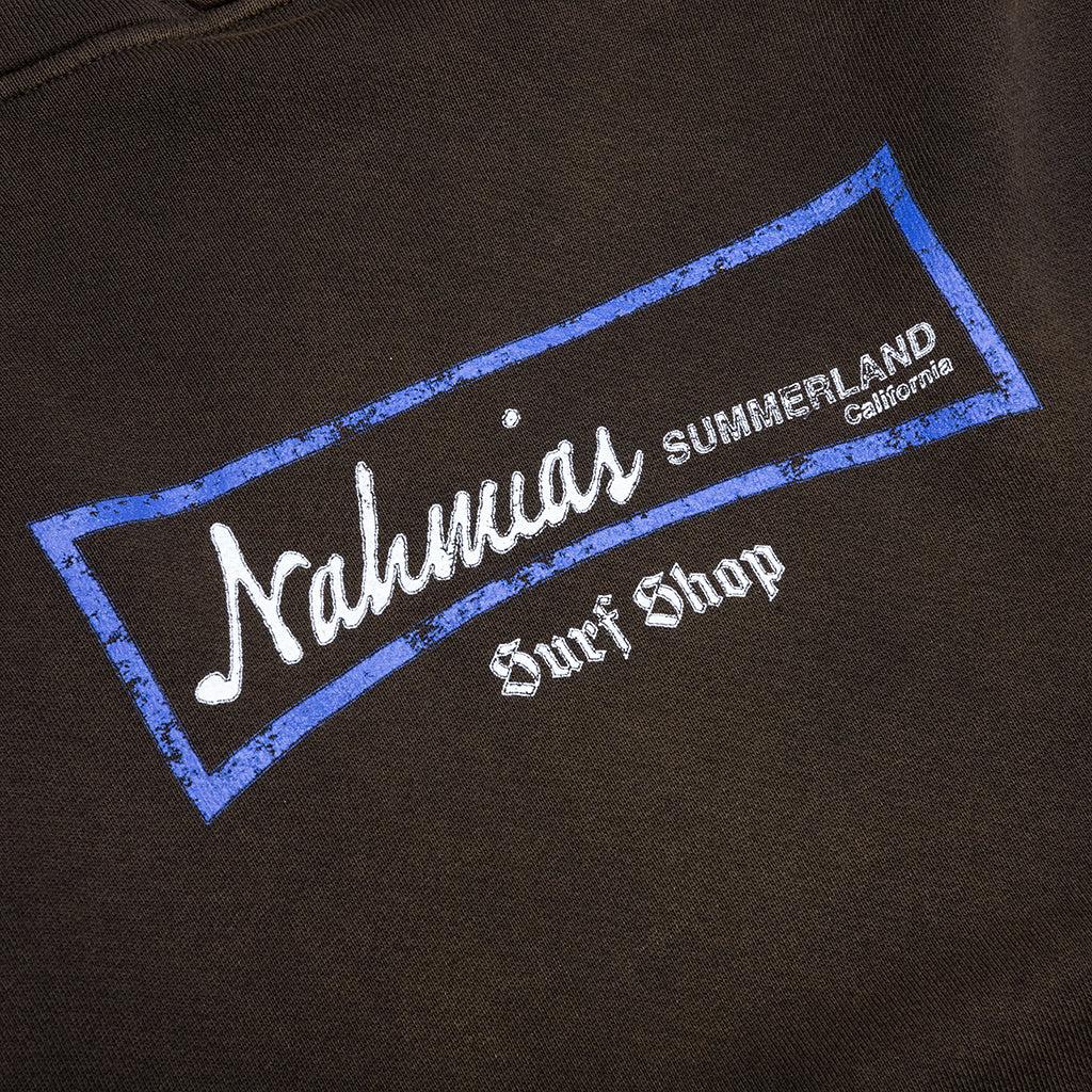 Surf Shop Hoodie - Sunfade Brown