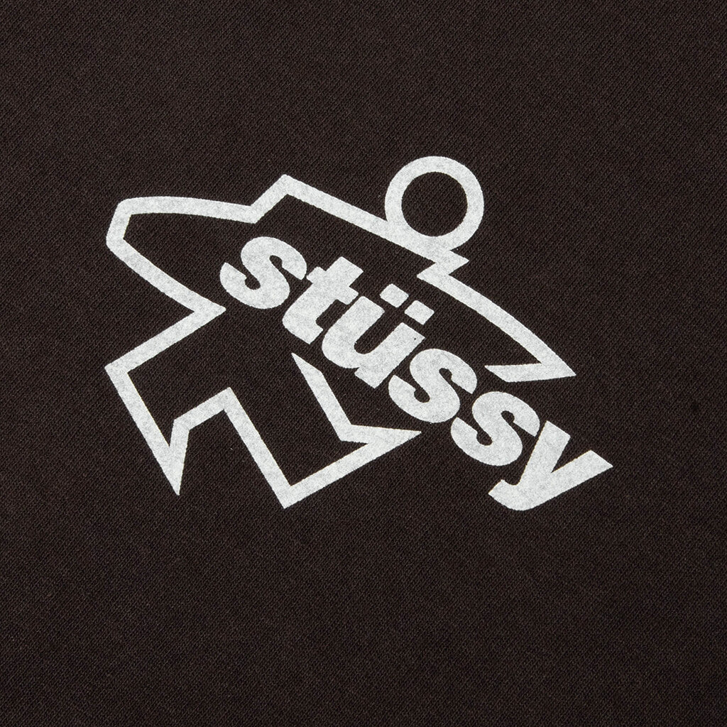 Surf Size Pigment Dyed Tee - Faded Black