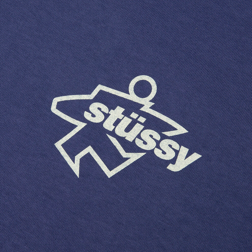 Surf Size Pigment Dyed Tee - Indigo