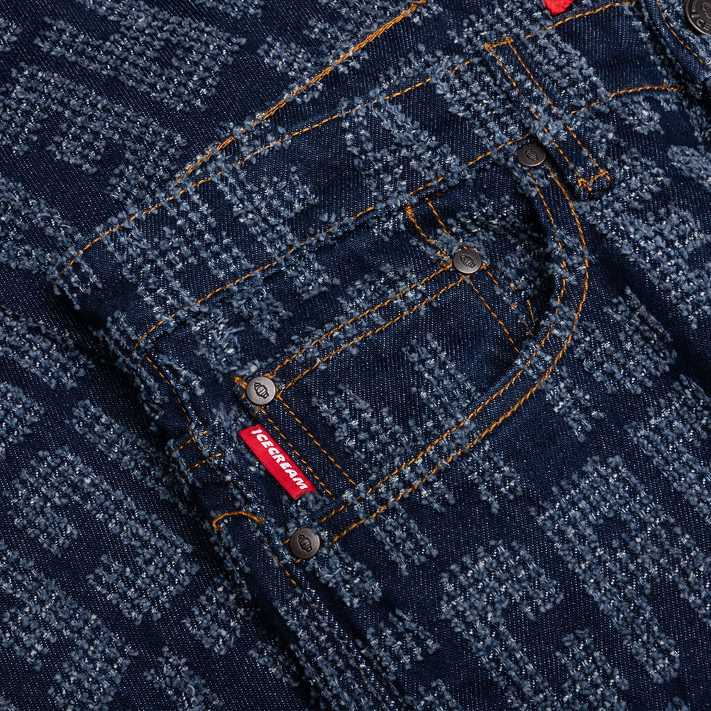Sweet Tooth Strawberry Fit Jeans - Blue Moon