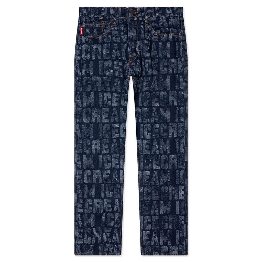 Sweet Tooth Strawberry Fit Jeans - Blue Moon