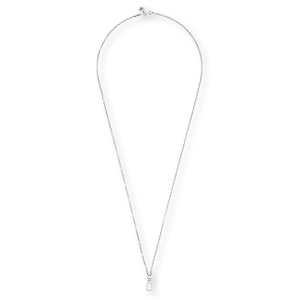 Swivel Hook Necklace - Silver