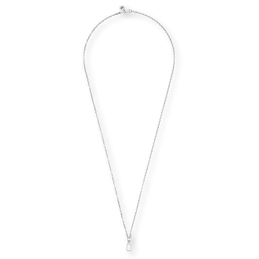 Swivel Hook Necklace - Silver