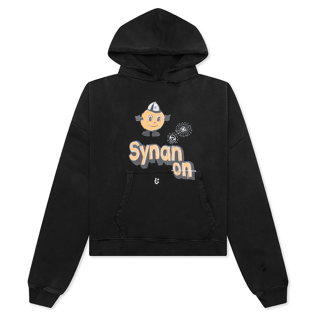 Synanon Hooded Sweatshirt - Black