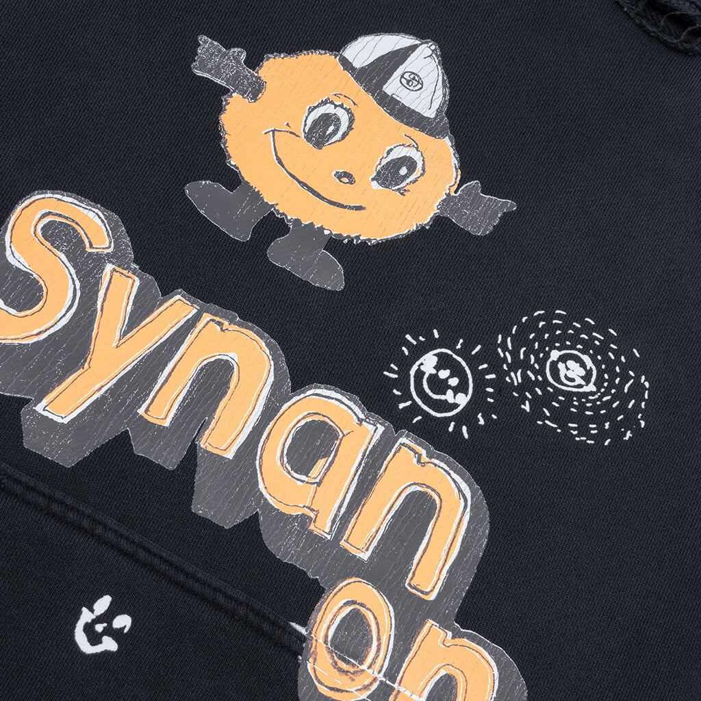 Synanon Hooded Sweatshirt - Black