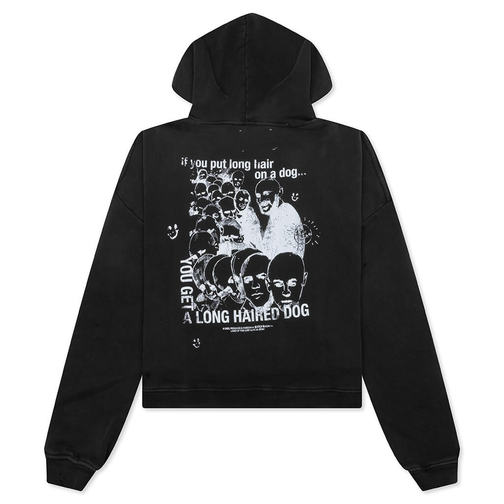 Synanon Hooded Sweatshirt - Black