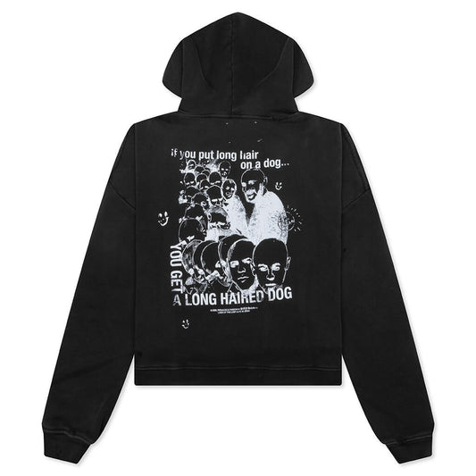 Synanon Hooded Sweatshirt - Black