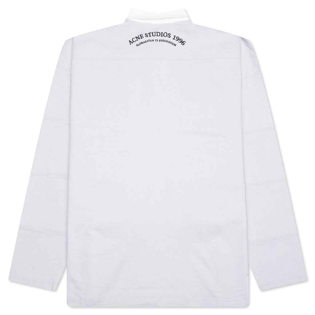 Floragatan Artwork Polo - Cold Grey