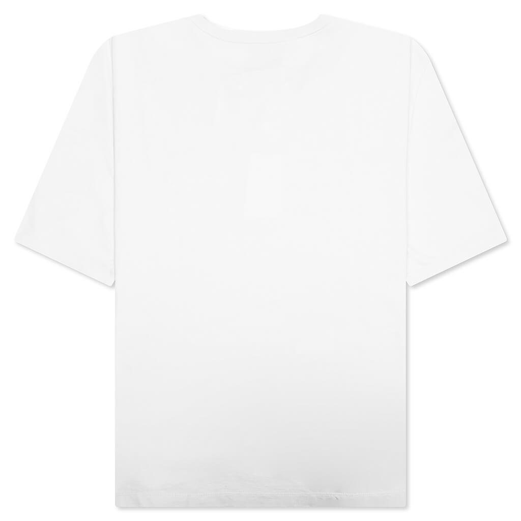 Embroidered Logo T-Shirt - Ecru