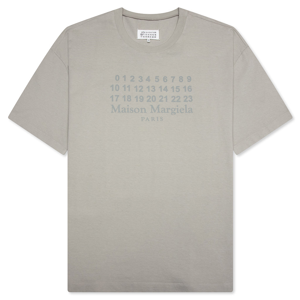 Numeric Logo T-Shirt - Grey