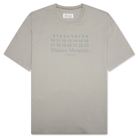 Numeric Logo T-Shirt - Grey