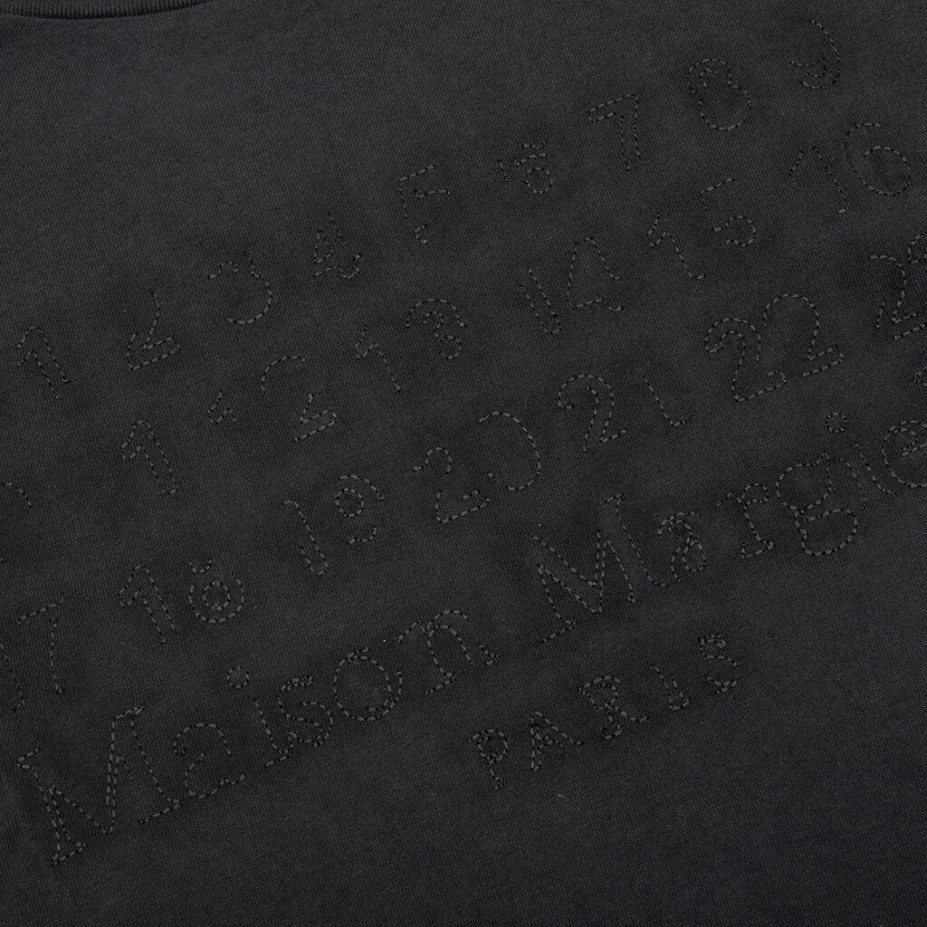 Glitch Logo T-Shirt - Washed Black