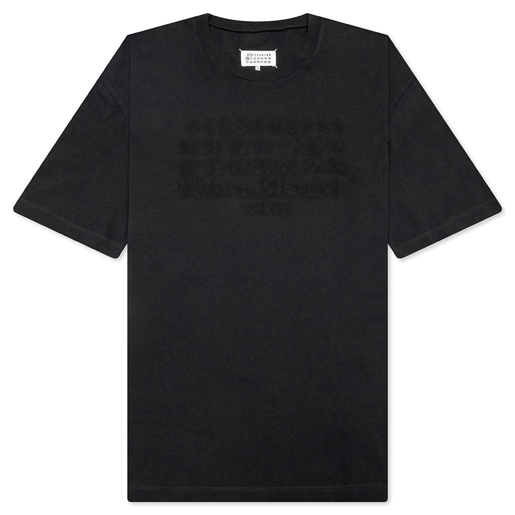 Glitch Logo T-Shirt - Washed Black