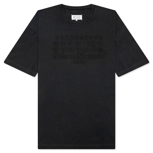 Glitch Logo T-Shirt - Washed Black