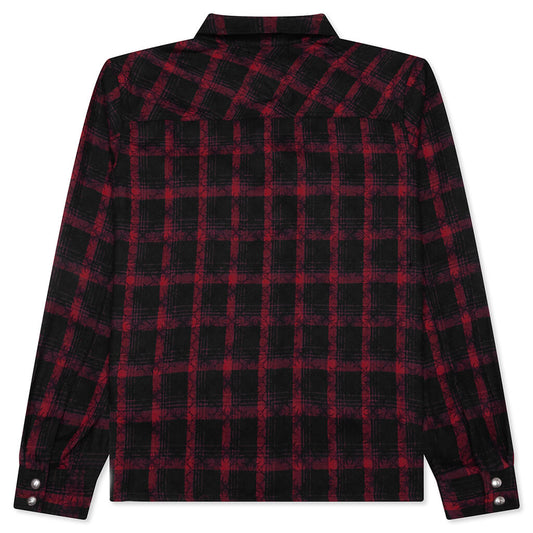 All Over Pattern Shirt - Red