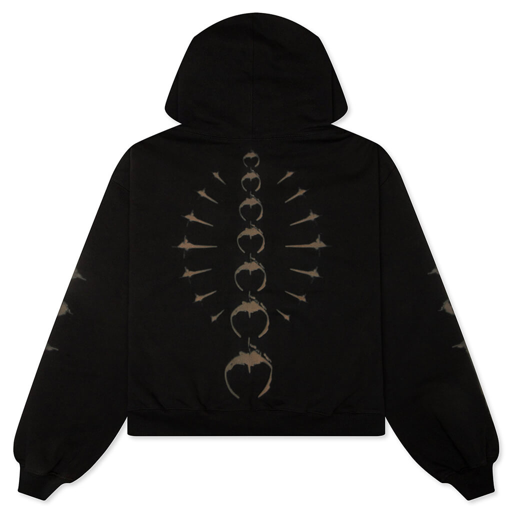 TC Ribcage Zip-Up Hoodie - Black