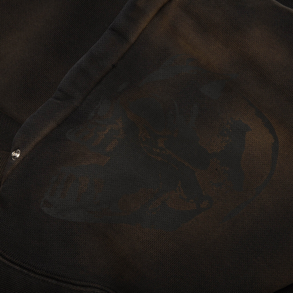 TC Riding Skull Hoodie - Brown