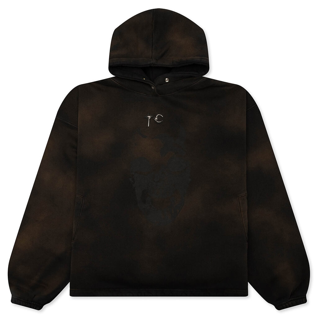 TC Riding Skull Hoodie - Brown