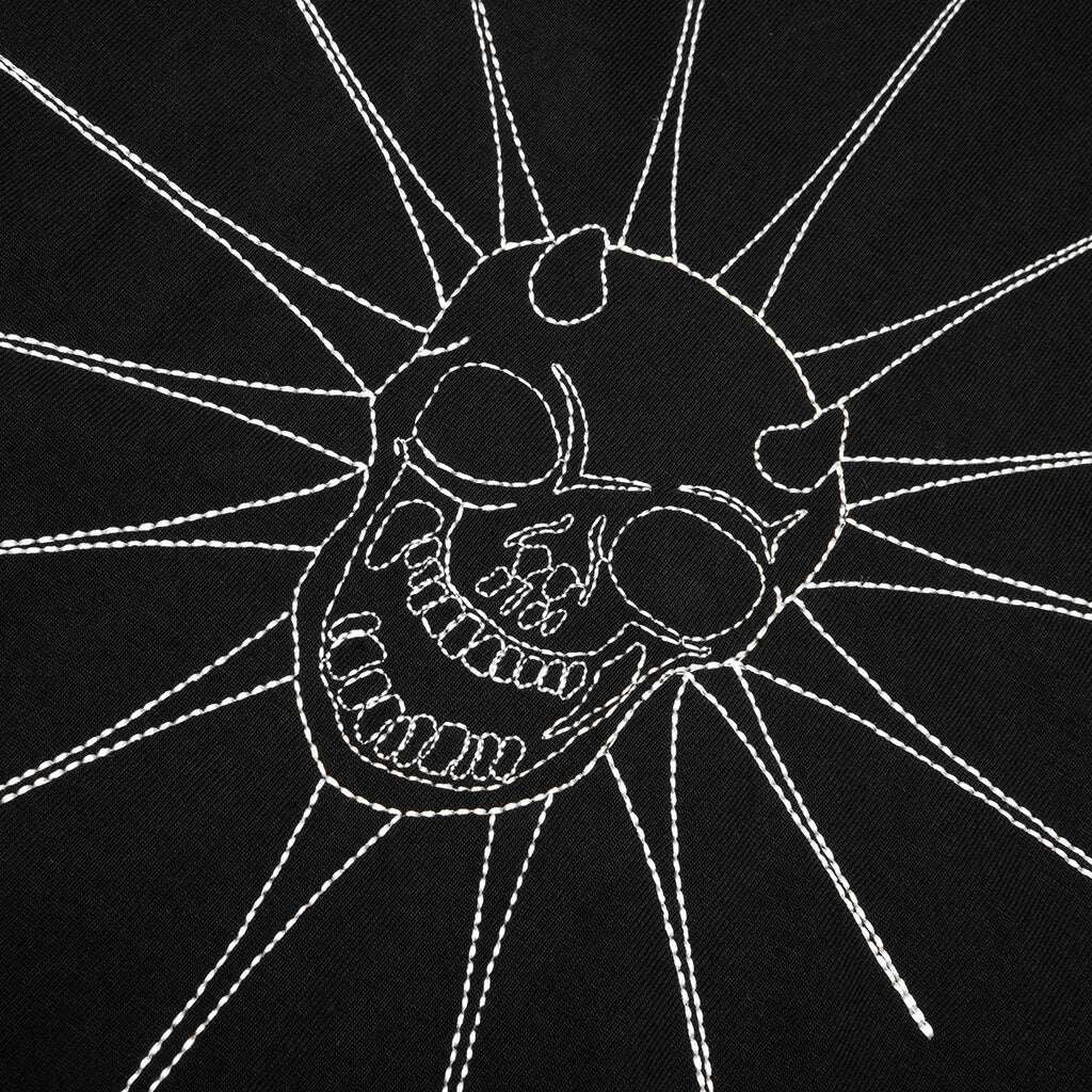 TC Riding Skull Stitch T-Shirt - Black