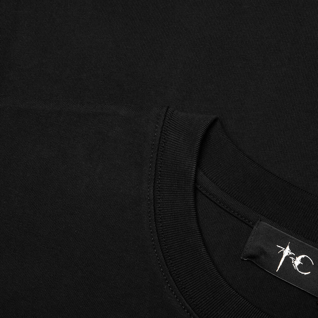 TC Riding Skull Stitch T-Shirt - Black