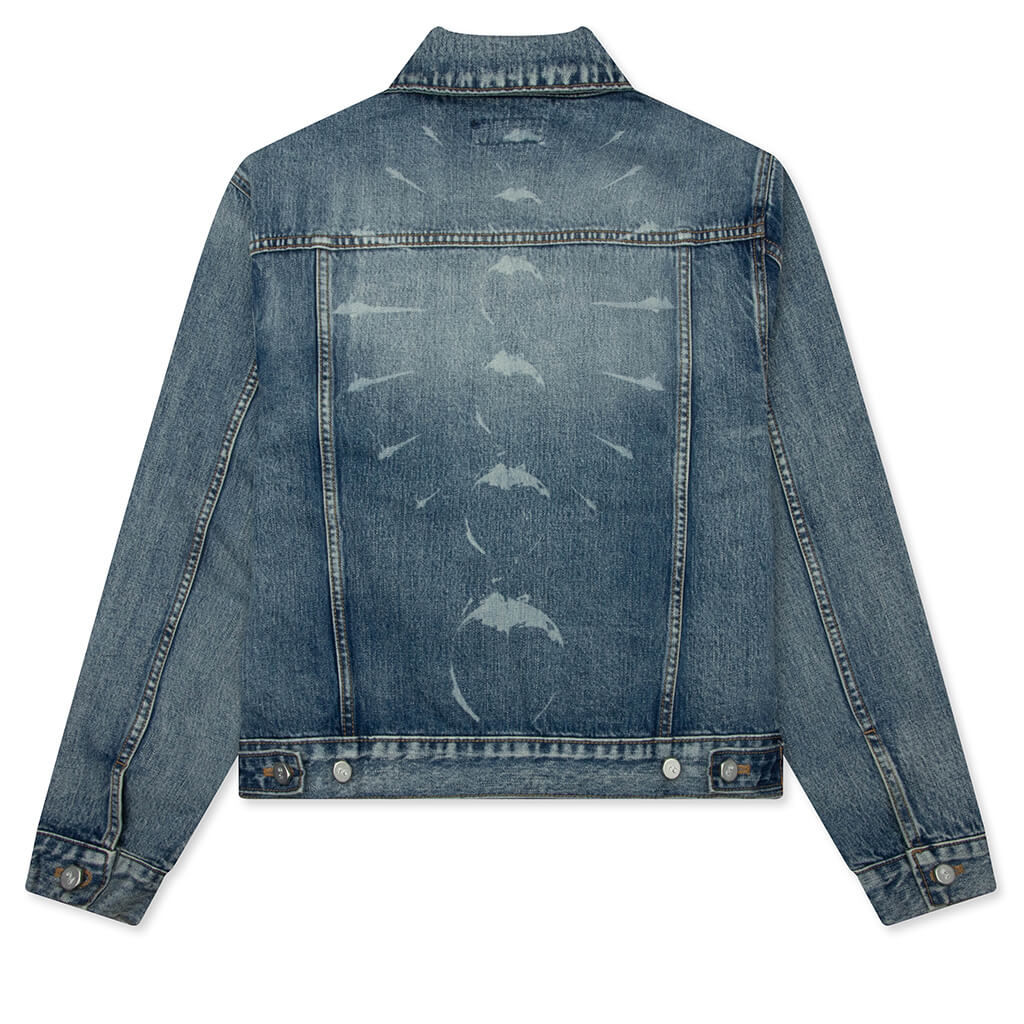 TC Spine Laser Denim Jacket - Blue