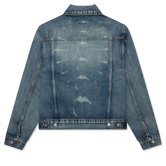 TC Spine Laser Denim Jacket - Blue