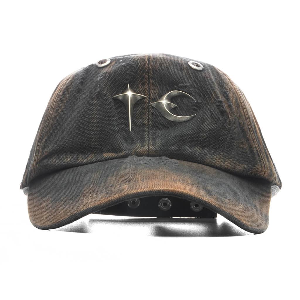 TC Two Tone Washed Cap - Rust Black