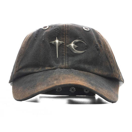 TC Two Tone Washed Cap - Rust Black