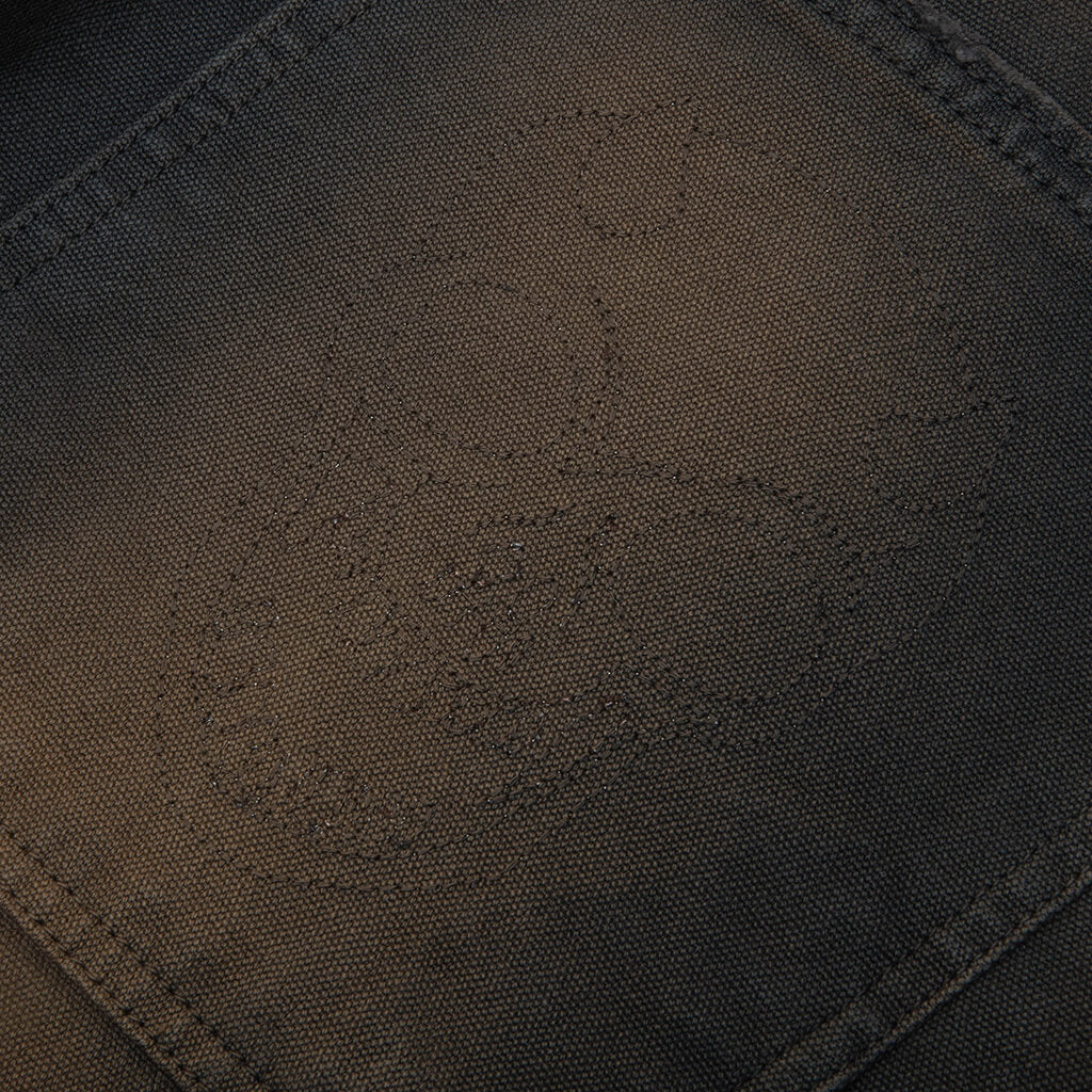 TC Two Tone Washed Pants - Rust Black