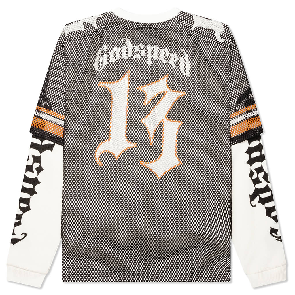 TD Layered Jersey - Black/White/Orange