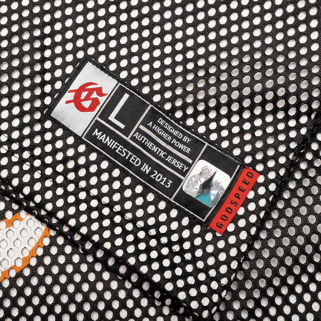 TD Layered Jersey - Black/White/Orange