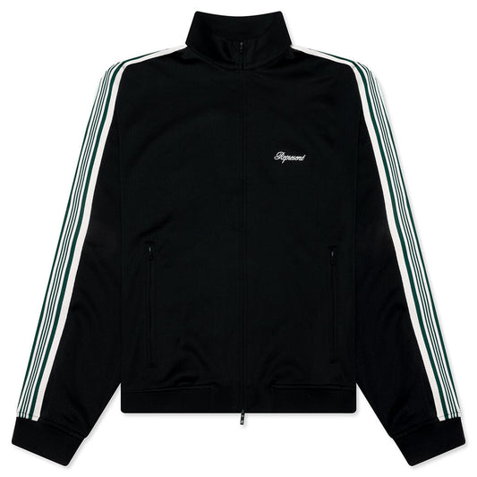Taped Track Jacket - Jet Black