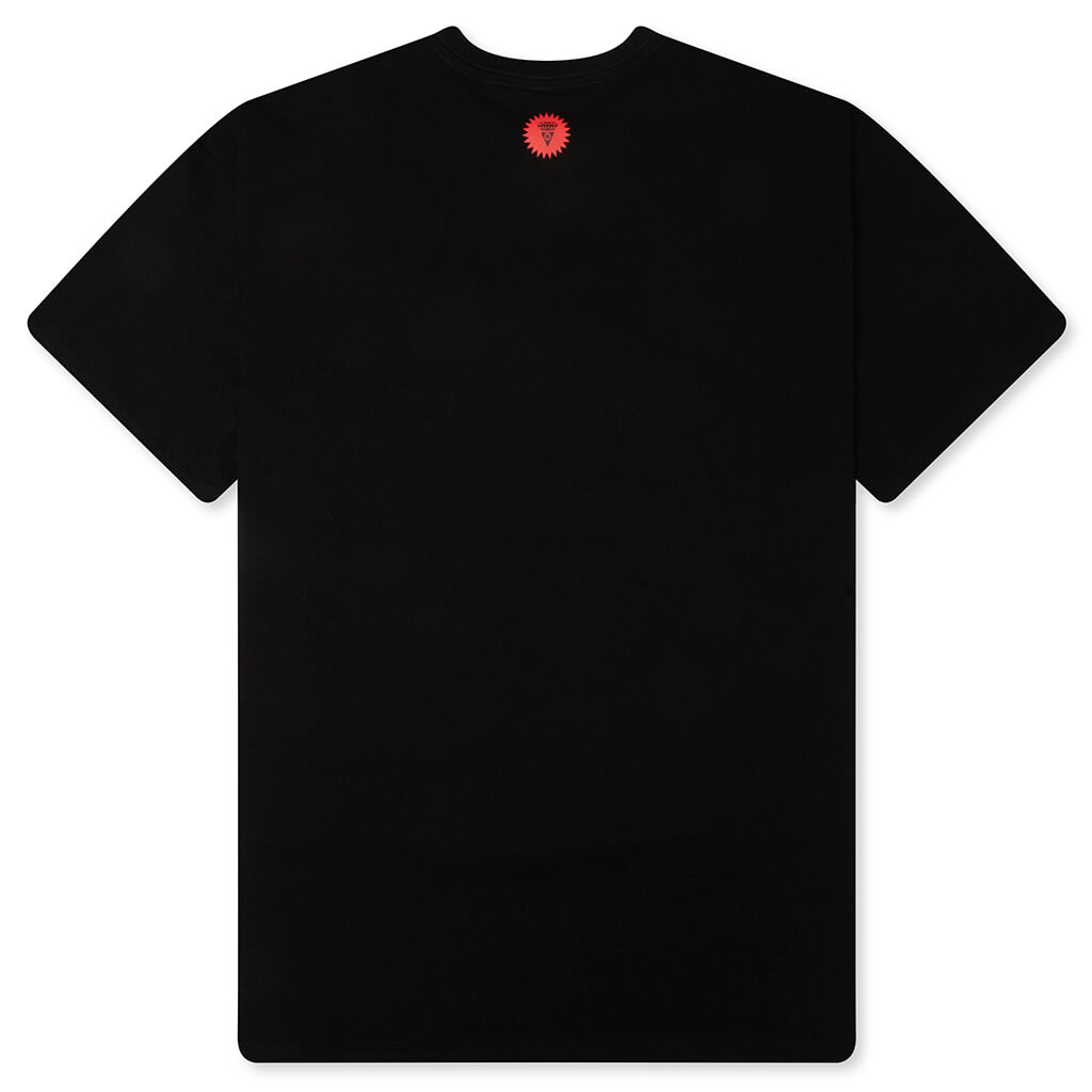 Taupe S/S Tee - Black