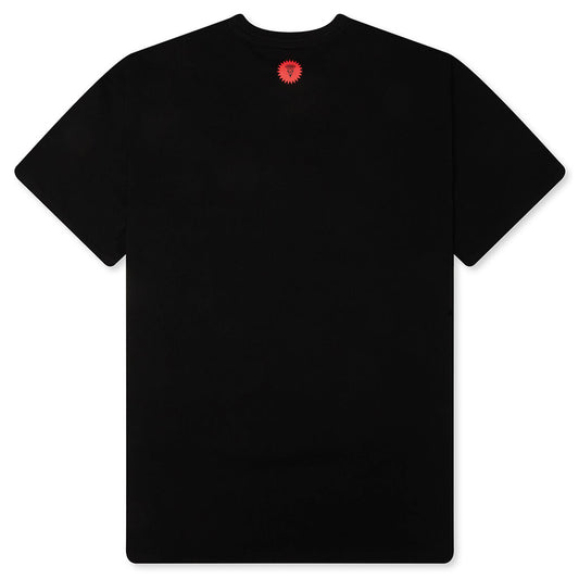 Taupe S/S Tee - Black