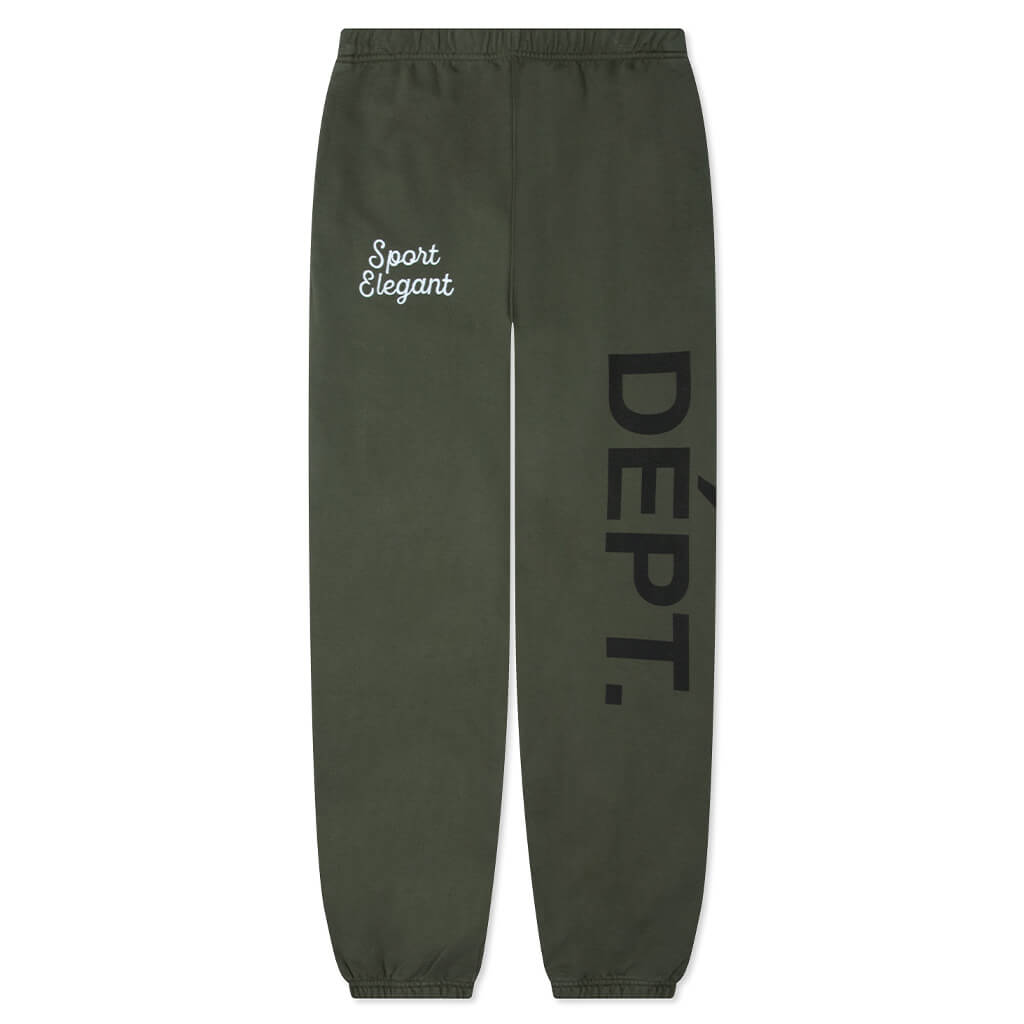 Team Dépt. Sweatpants - Faded Olive