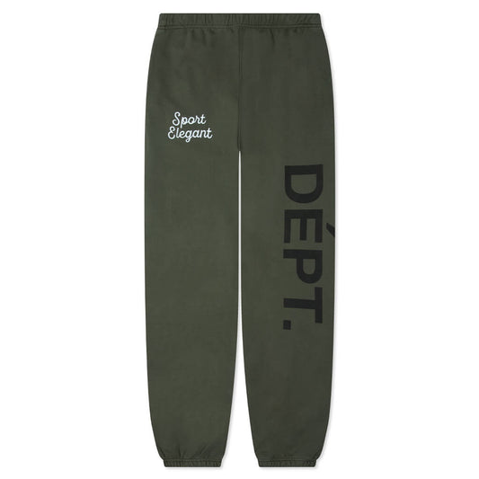 Team Dépt. Sweatpants - Faded Olive